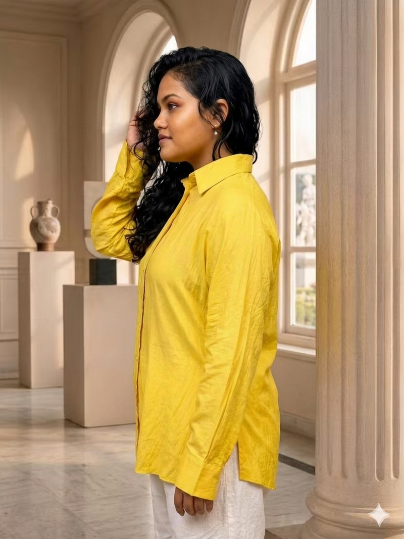 Modal Cottan Oversized Shirt