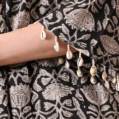Noir Bloom A-Line Kurta With Pant