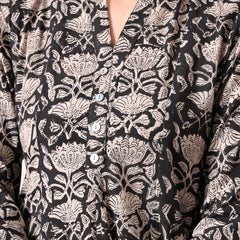 Noir Flow Anarkali Kurta With Pant