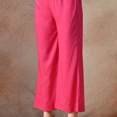 Pink Grace Lace Kurta Set