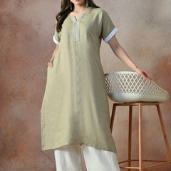 Olive Breeze Kurta
