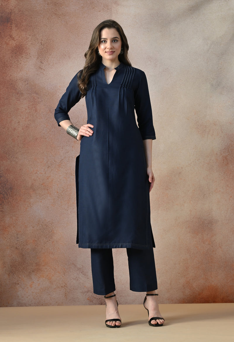 Midnight Elegance Kurta Set