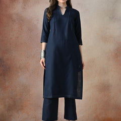 Midnight Elegance Kurta Set
