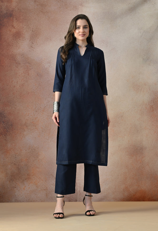 Midnight Elegance Kurta Set
