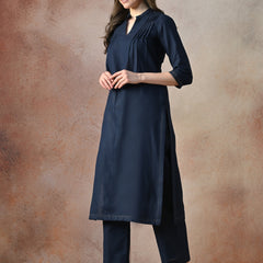 Midnight Elegance Kurta Set
