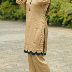 Armani Satin Suit Set