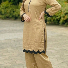 Armani Satin Suit Set
